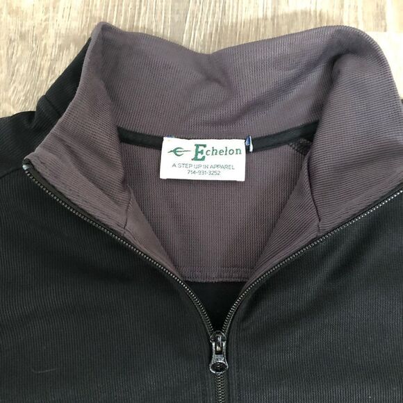 UCLA Golf Classic Echelon 1/4 Zip Black Long Sleeve Athletic Sweater Size Medium - Picture 4 of 9